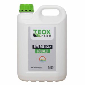 teox farm sıvı solucan gübresi 5 lt
