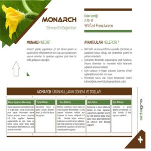 Monarch 2-20-15 NPK GÜbresi