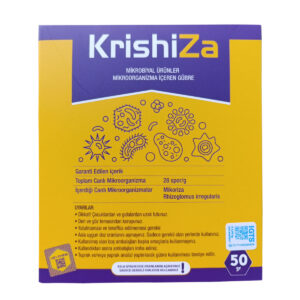 KrishiZa Mikoriza Mikrobiyal Gübre 50 Gr